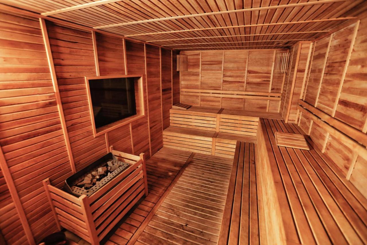 The Green Park Gaziantep Eksteriør bilde A modern Finnish sauna